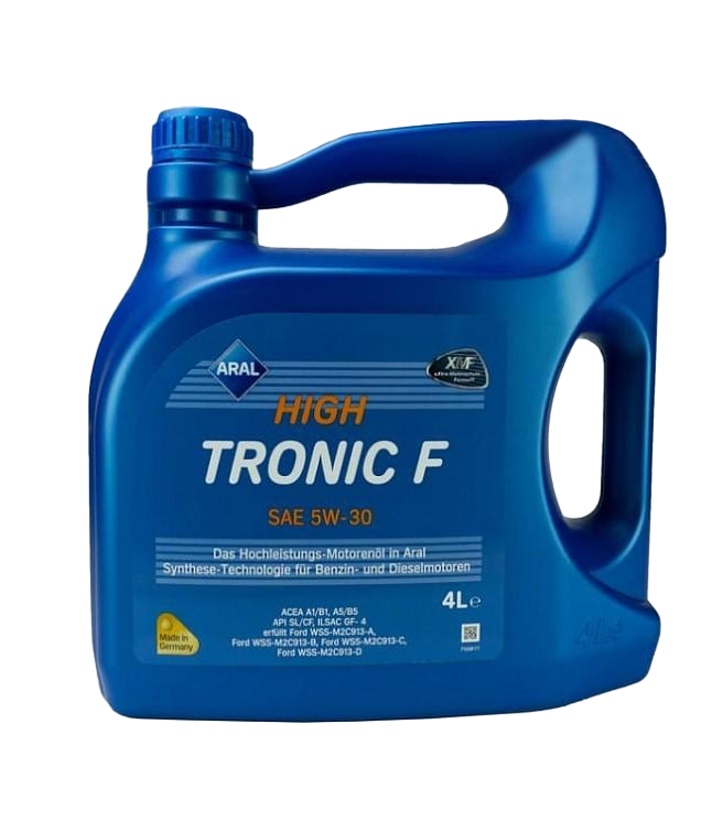 Моторное масло Aral HighTronic F 5W-30, 4л